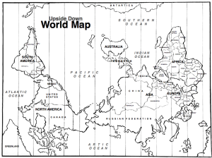 Upside Down World Map.021